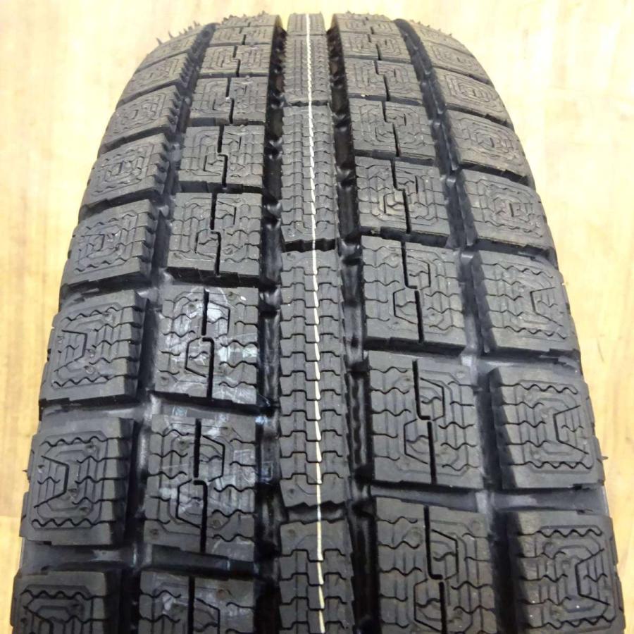 GARIT 145/80R12×3.5J 74Q スタッドレスタイヤ＆鉄ホイール 4本SET 