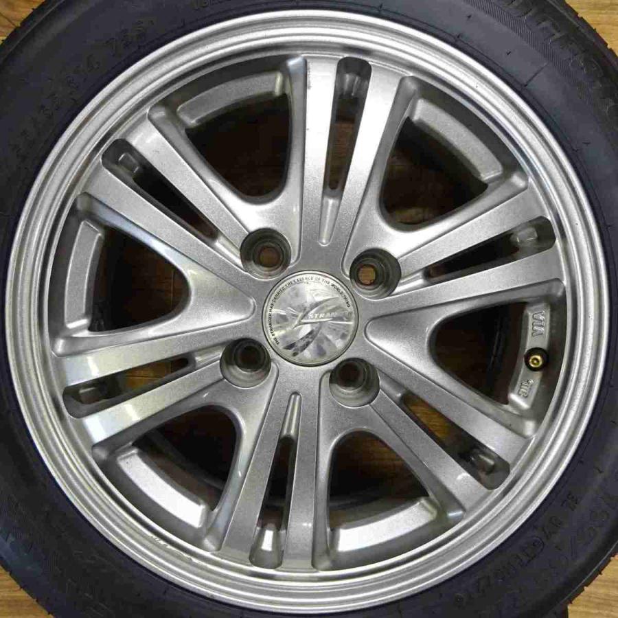 NEXTRY 155/65R14×5.5J 75S サマータイヤ＆アルミ 4本SET ブリヂストン