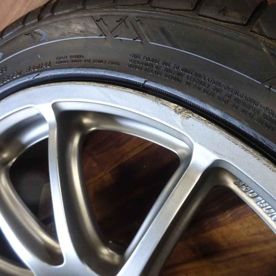 会社宛 送料無料 215/45R17×7.5J 91W サマータイヤ＆アルミ 4本SET