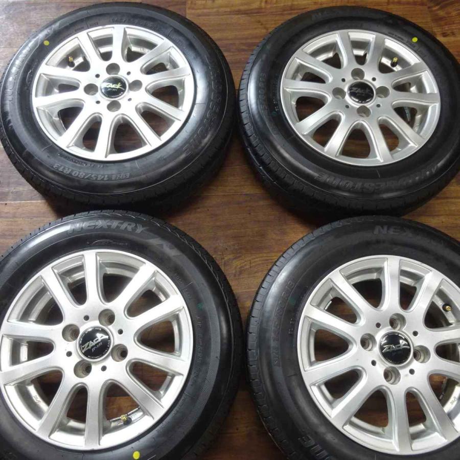 NEXTRY 145/80R13×4.5J 75S サマータイヤ&アルミホイール 4本 NEXTRY 145/80R13×4.5J 75S サマータイヤ&アルミホイール 4本