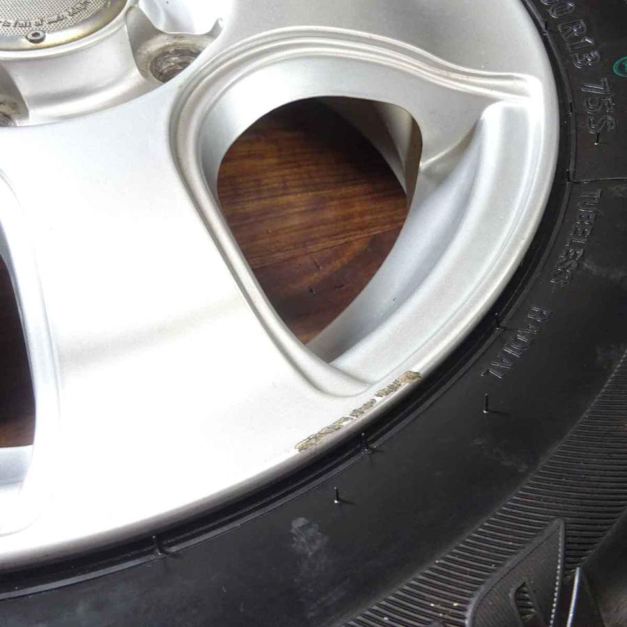 NEXTRY 145/80R13×4J 75S サマータイヤ＆アルミホイール 4本SET 