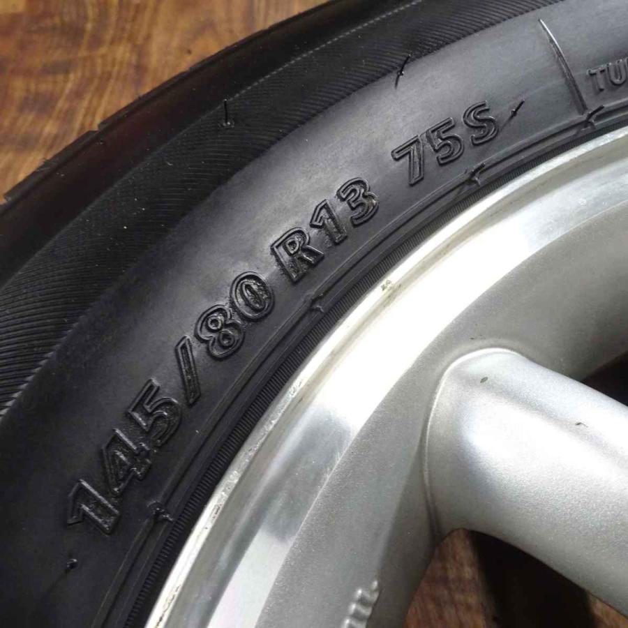 NEXTRY 145/80R13×4J 75S サマータイヤ＆アルミホイール 4本SET 