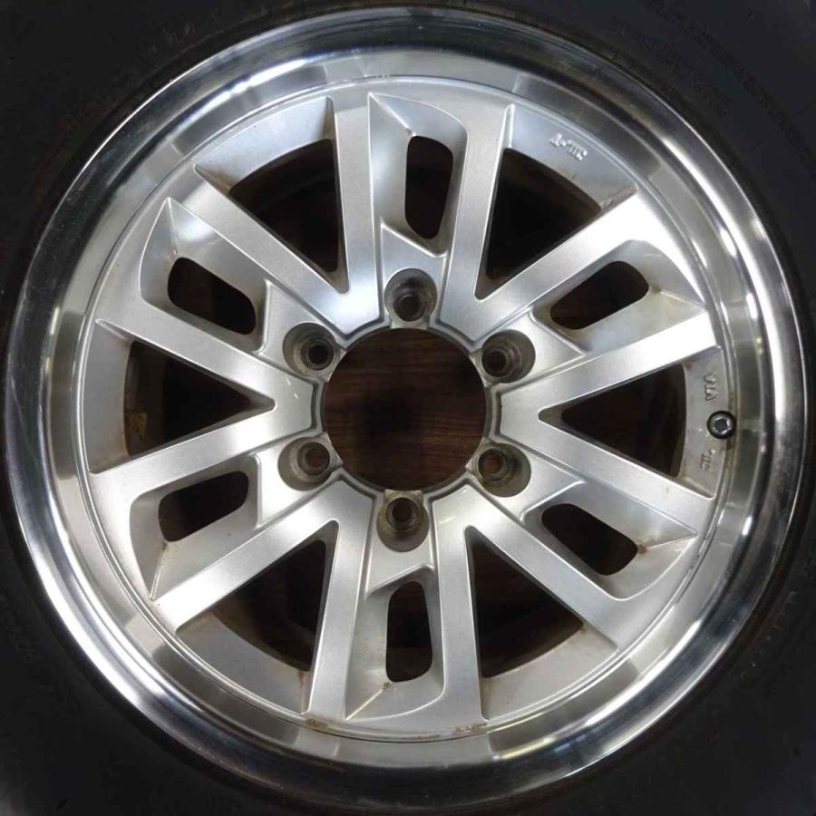 会社宛 送料無料 285/75R16×8J 116/113 LT スタッドレスタイヤ＆アルミ 