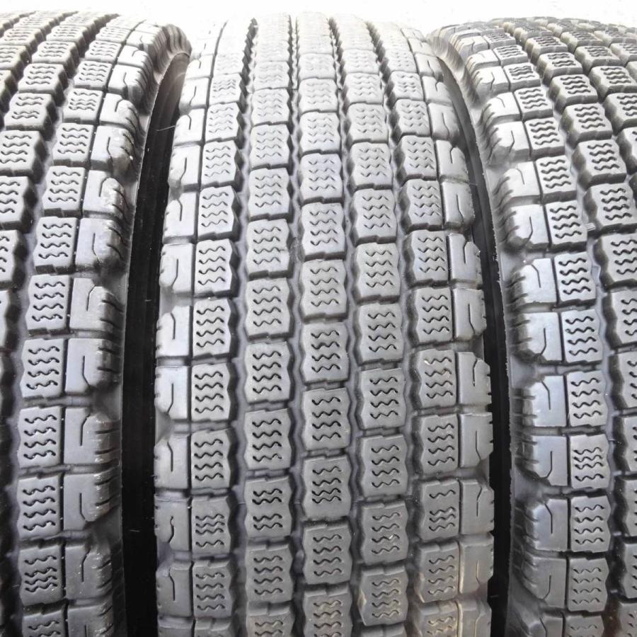 225/80R17.5×6.00 123/122 LT スタッドレスタイヤ＆鍛造アルミ 6本SET  