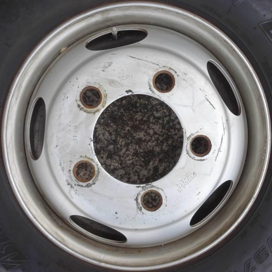 ブリザック エルフ用 205/80R17.5×5.25J 120/118 LT スタッドレス 