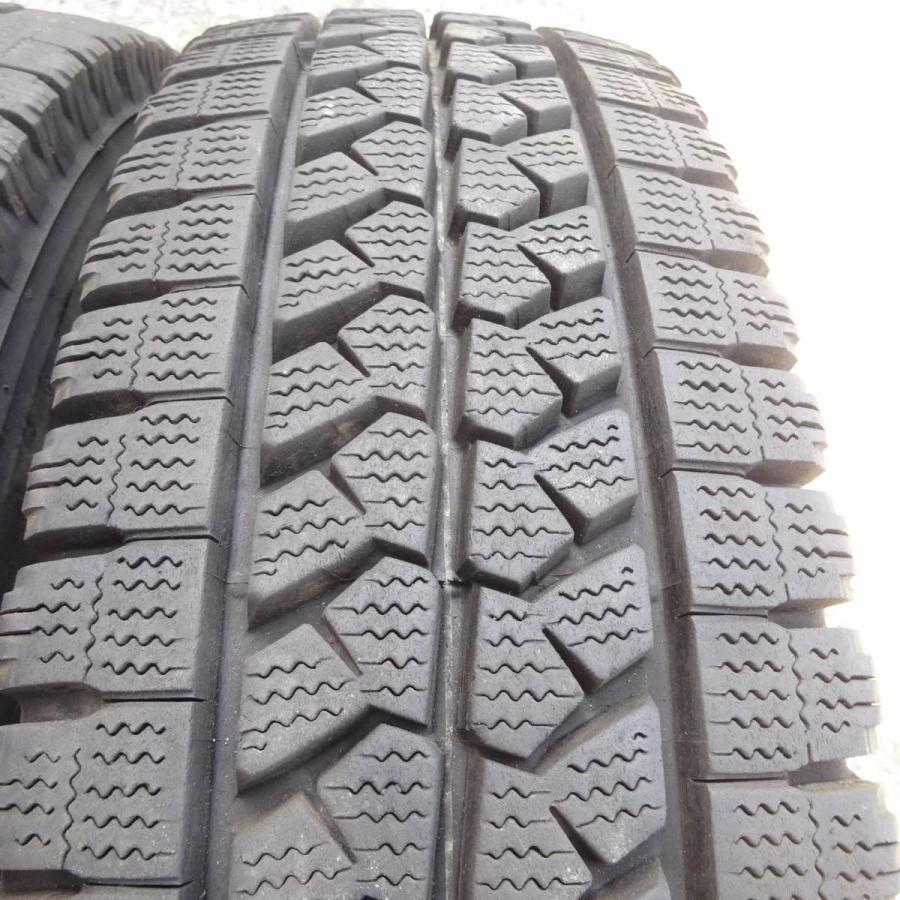 ブリザック エルフ用 205/80R17.5×5.25J 120/118 LT スタッドレス 