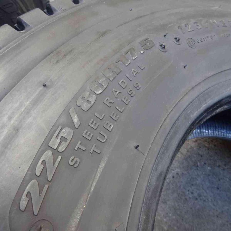 DUNLOP（ダンロップ） 225/80R17.5 123/122 LT スタッドレスタイヤ 6本