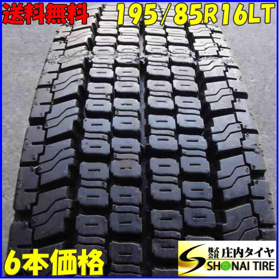リトレッド 195/85R16 114/112 LT スタッドレスタイヤ 6本SET KRC STL3 