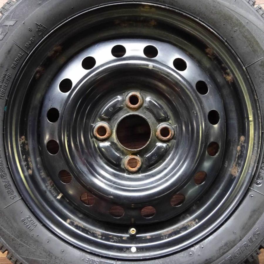 ブリザック VRX 155/65R14 ブリヂストン製 軽自動車用スタッドレス