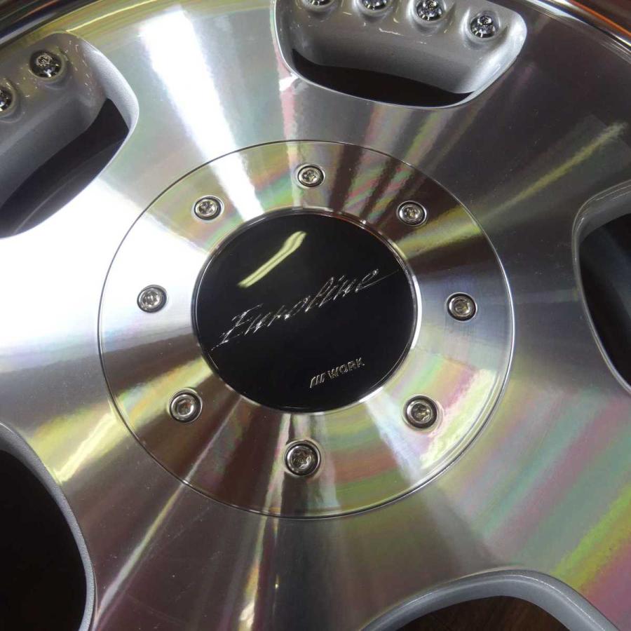 アルミ WORK ユーロライン 17×7J 4本SET PCD114.3mm +48 ハブ径 アルミ WORK ユーロライン 17×7J 4本SET PCD114.3mm +48 ハブ径