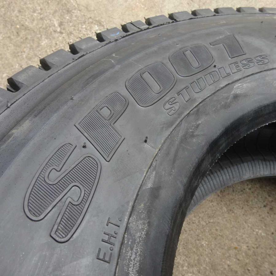 DUNLOP 215/70R17.5 123/121 LT スタッドレスタイヤ 6本SET ダンロップ DECTES SP001 2018年製 ...