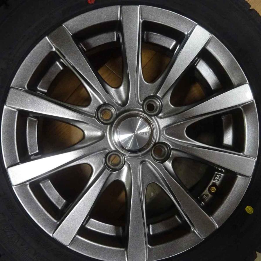 アイスナビ 155/65R14×4.5J 75Q スタッドレスタイヤ＆アルミホイール 4