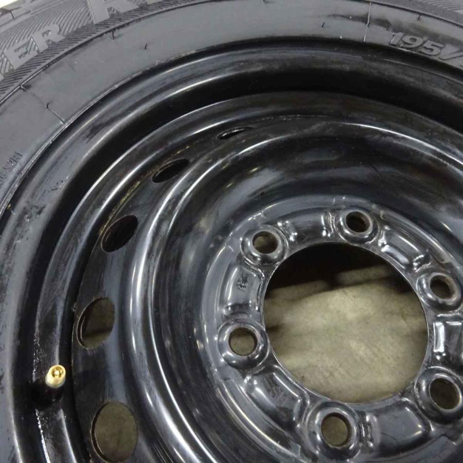 ハイエース 会社宛 送料無料 195/80R15×6J 107/105 LT スタッドレス