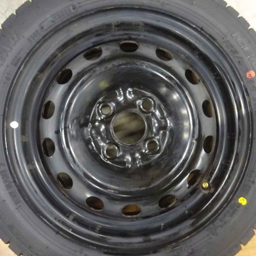 アイスナビ 155/65R14×5.5J 75Q スタッドレスタイヤ＆鉄ホイール 4本