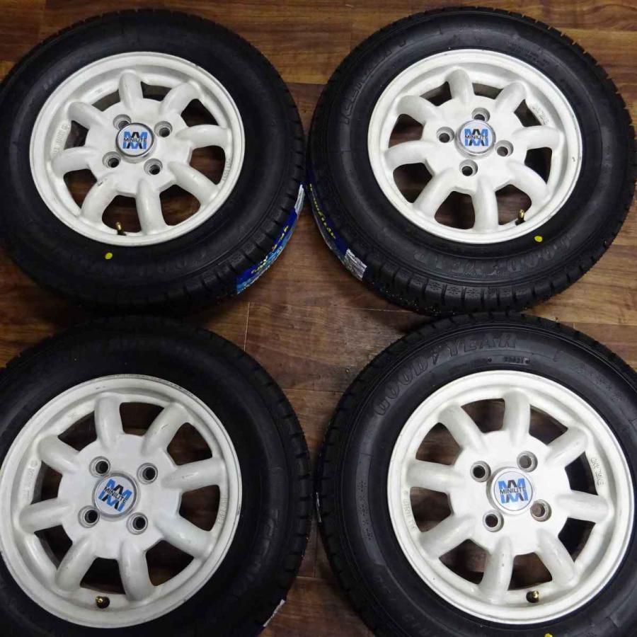 アイスナビ 145/80R13×4J 75Q スタッドレスタイヤ＆ダイハツ純正アルミ 