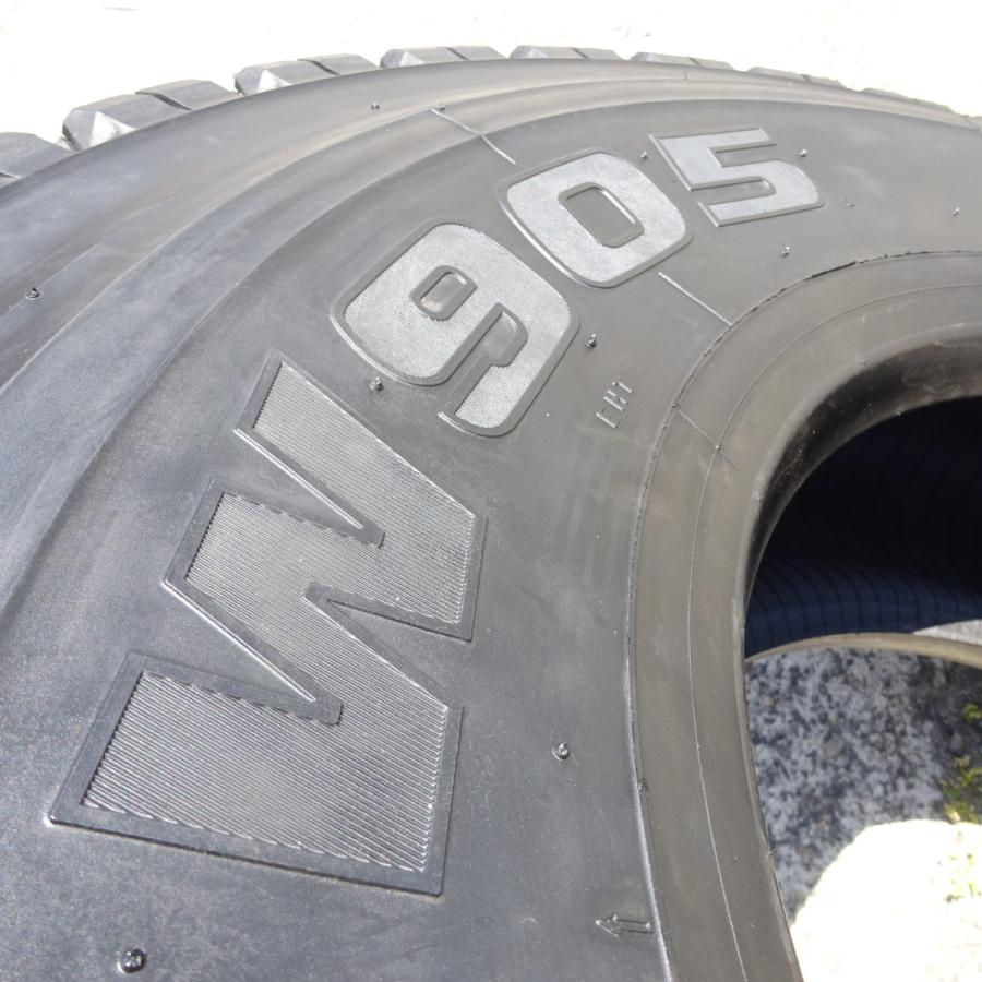 ブリヂストン W905 スタッドレス 12R22.5　16PR 2017年製　2本セット バリ溝 (12UT1466YGGhwx) BRIDGESTONE（ブリヂストン） 新品スタッドレス 12R22.5 16PR TB W905