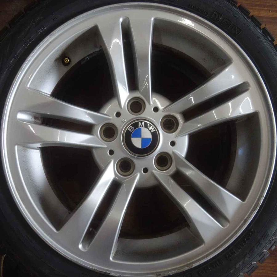 会社宛 送料無料 225/45R17×8J 91Q スタッドレスタイヤ＆アルミ 4本SET 