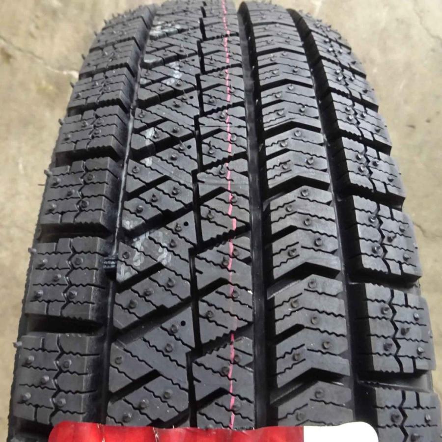 ブリザック VRX2 155/65R14×4.5J 75Q スタッドレスタイヤ＆鉄 4本SET