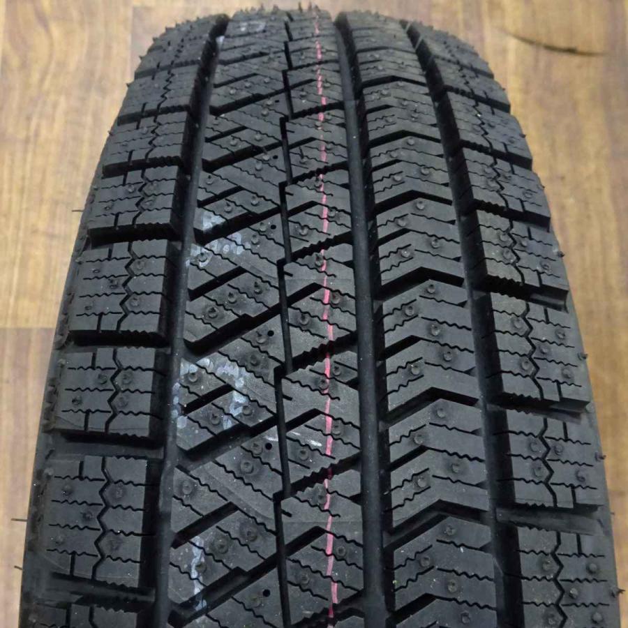 ブリザック VRX2 155/65R14×5.5J 75Q スタッドレスタイヤ＆鉄 4本SET