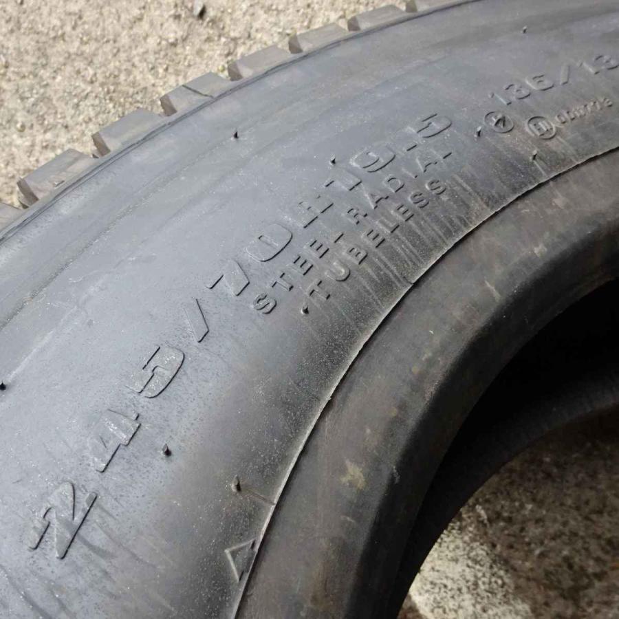 DUNLOP（ダンロップ） 245/70R19.5 136/134 TB スタッドレスタイヤ 6本