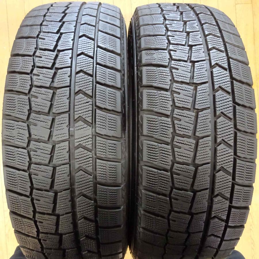 ■4本SET!■NO,B1421■会社宛 送料無料■225/60R17 99Q■ダンロップ WINTER MAXX WM02■冬 2019年製 アルファード ヴェルファイア エルグラの画像