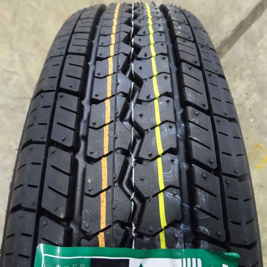 TOYO V-02e サマータイヤ　145R126pr 4本 TOYO TIRES（トーヨータイヤ） 145R12×4J 6PR LT サマータイヤ＆鉄 4本