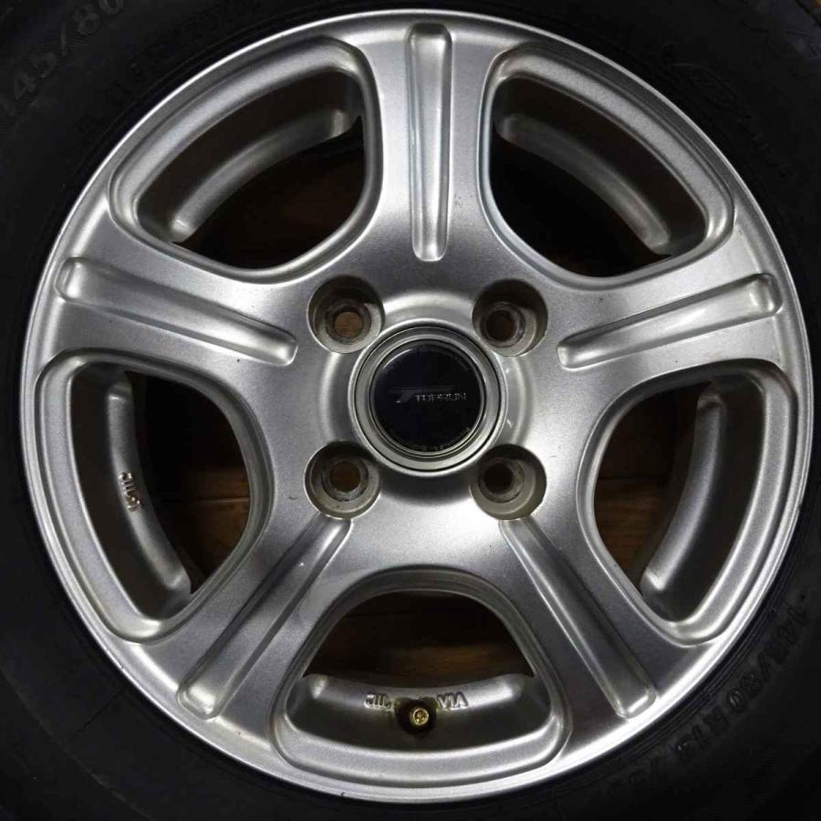 NEXTRY 145/80R13×4J 75S サマータイヤ＆アルミ 4本SET ブリヂストン