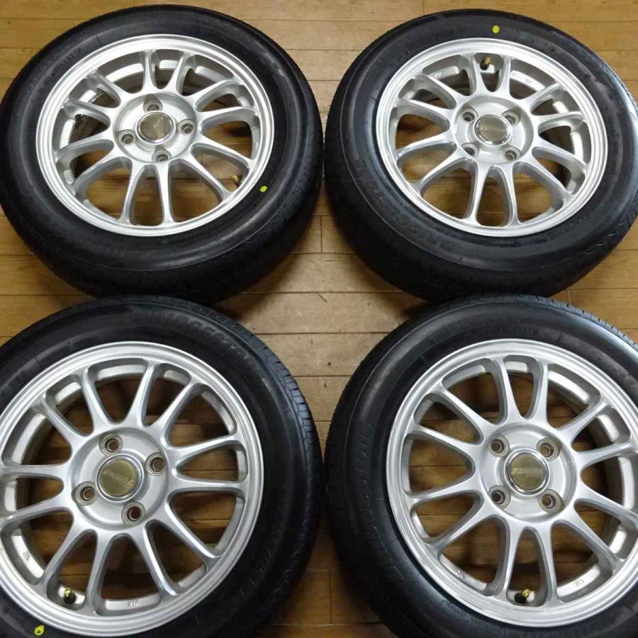 NEXTRY 155/65R14×4.5J 75S サマータイヤ＆アルミ 4本SET ブリヂストン