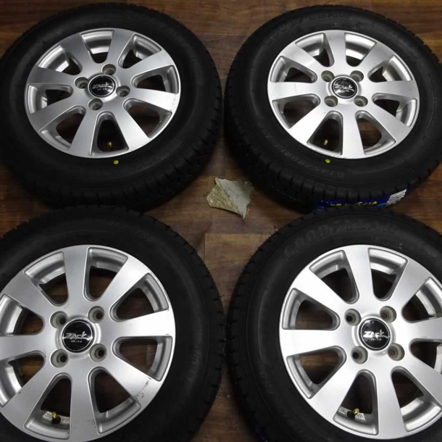 アイスナビ 145/80R13×4J 75Q スタッドレスタイヤ＆アルミ 4本SET