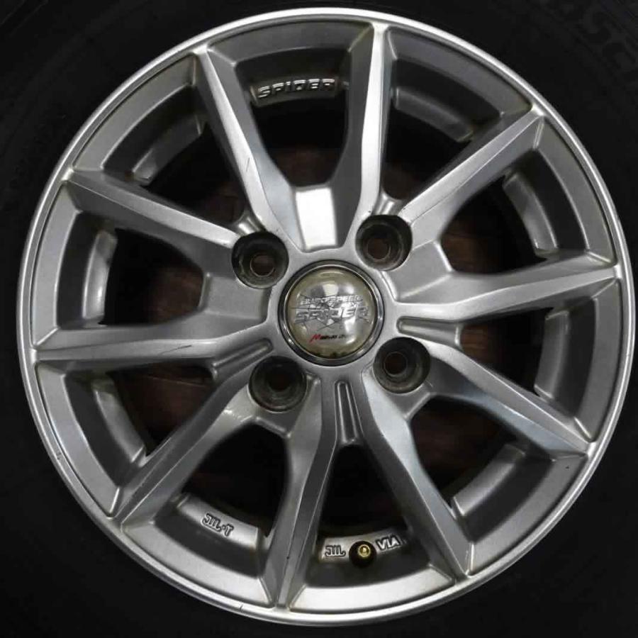 OBSERVE 145/80R13×4J 75Q スタッドレスタイヤ＆アルミ 4本SET 