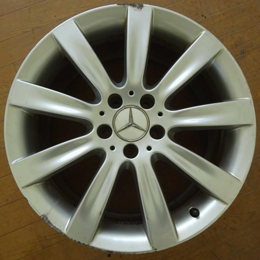 4本SET 会社宛 送料無料 18×8.5J ベンツ 純正 アルミ 5穴 PCD 112mm + 