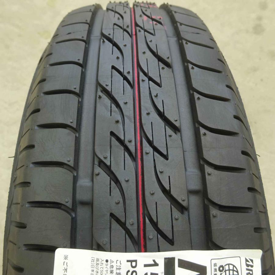 2020年製BS NEXTRY 155/80R13 4本set 組替込み特価 NEXTRY 夏 新品 2022年製 4本SET 会社宛 送料無料 155/70R13×4J 75S