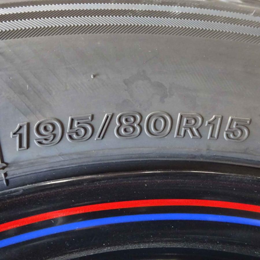エコピア 夏新品 2021年製 4本 会社宛送料無料 195/80R15×6.5J 107/105