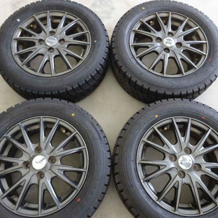 冬 新品 2018年製 4本SET 会社宛 送料無料 185/60R14×5.5J 82Q  