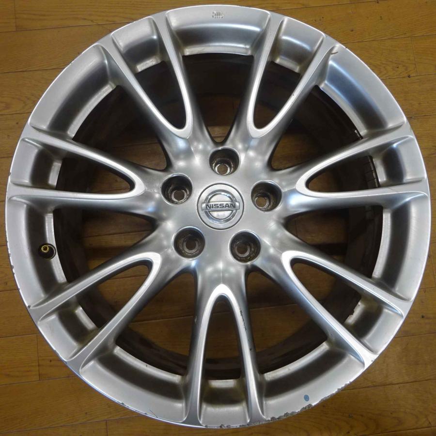 4本SET 会社宛 送料無料 18×7.5J 8.5J 日産 スカイライン 純正 アルミ