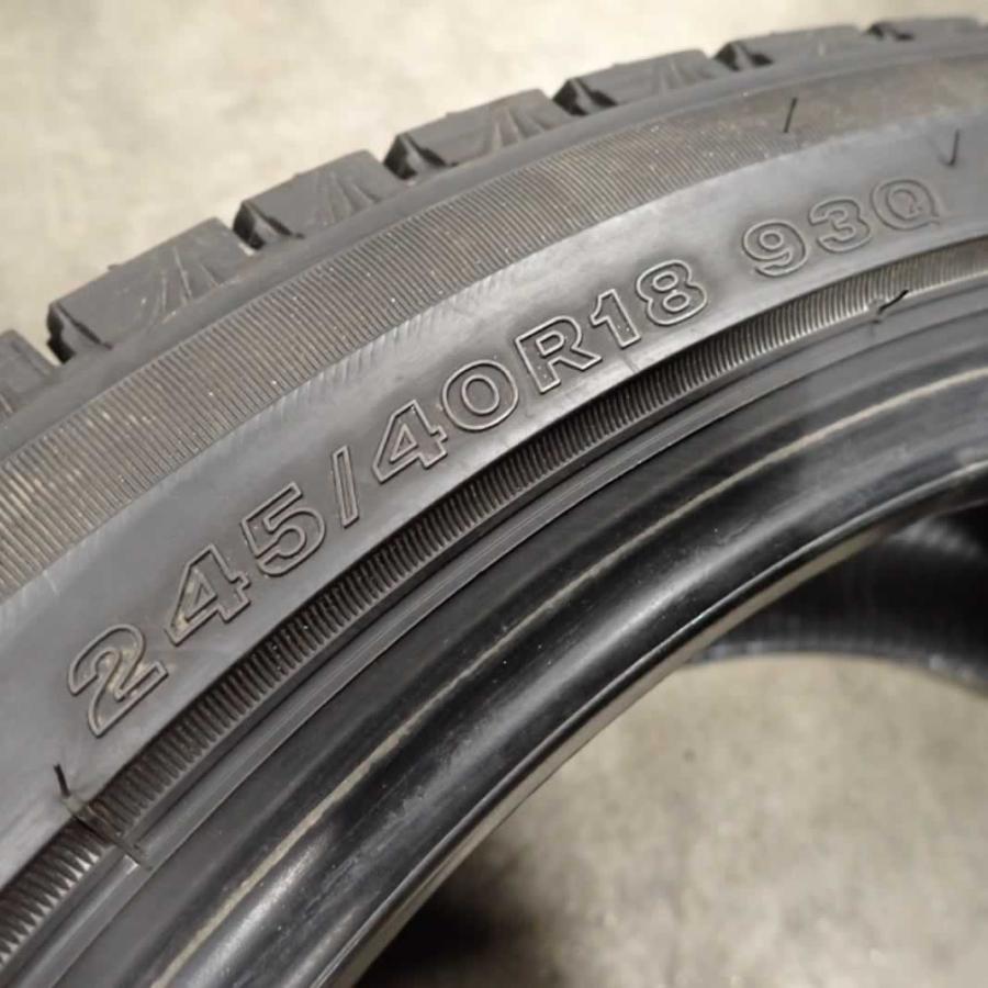 現品限り 冬2本 会社宛 送料無料 245/40R18 93Q ブリヂストン ブリザック VRX3 2021年 レクサスGS フェアレディZ ランエボ 特価！NO,C3441_5