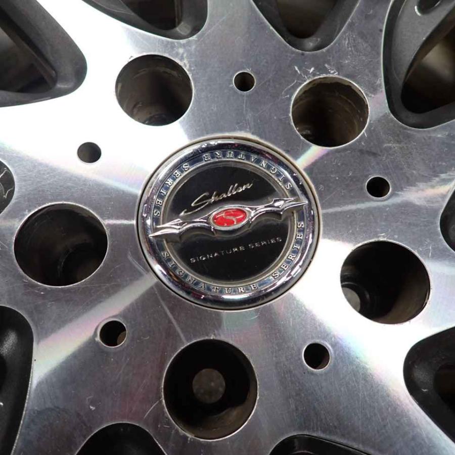 4本SET 会社宛 送料無料 19×8J AME シャレン XK-87 アルミ 5穴 PCD