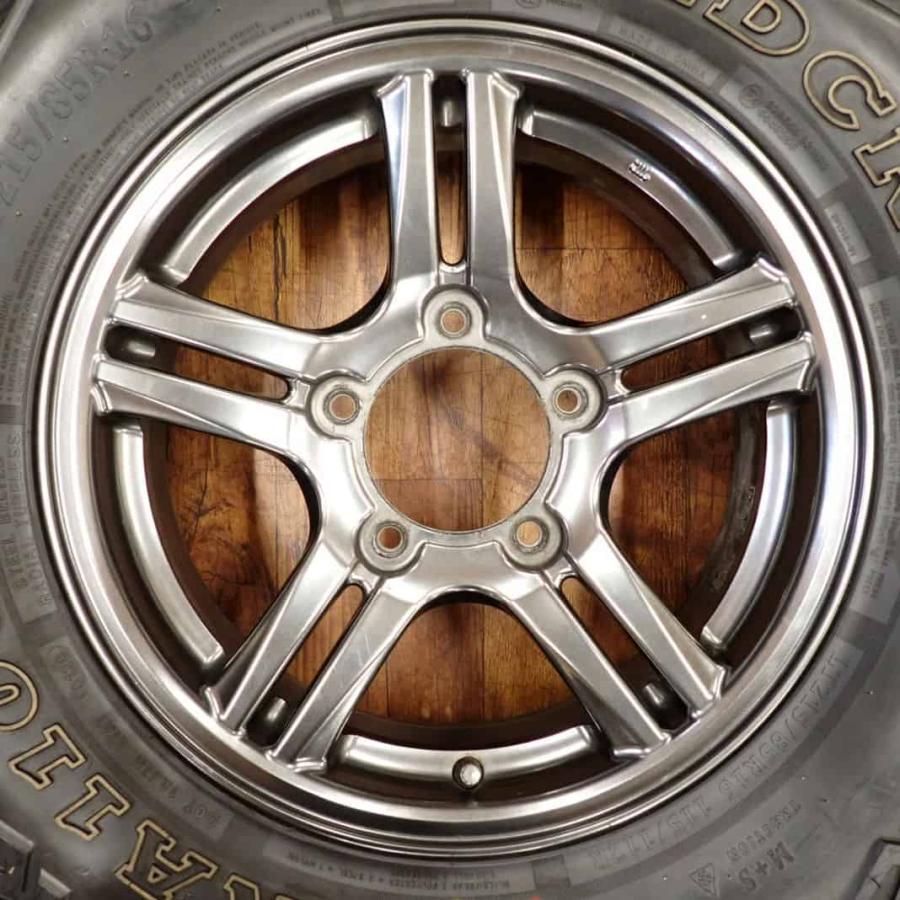 4本！215/85R16 2016年製　ジムニー等に 夏4本 会社宛 送料無料 215/85R16×5.5J 115/112 LT ROADCRUZA RA1100