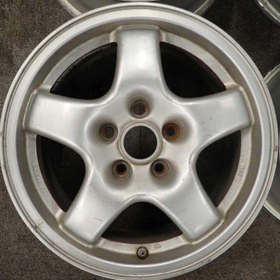 4本SET 会社宛 送料無料 16×6.5J 日産 R32 スカイライン タイプM 純正