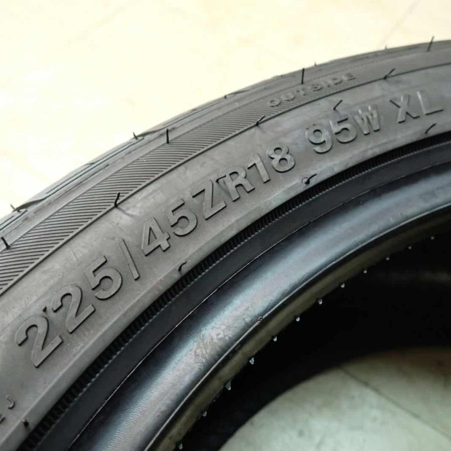 夏新品2024年製 4本SET 会社宛送料無料 225/45ZR18 95W centara VANTI