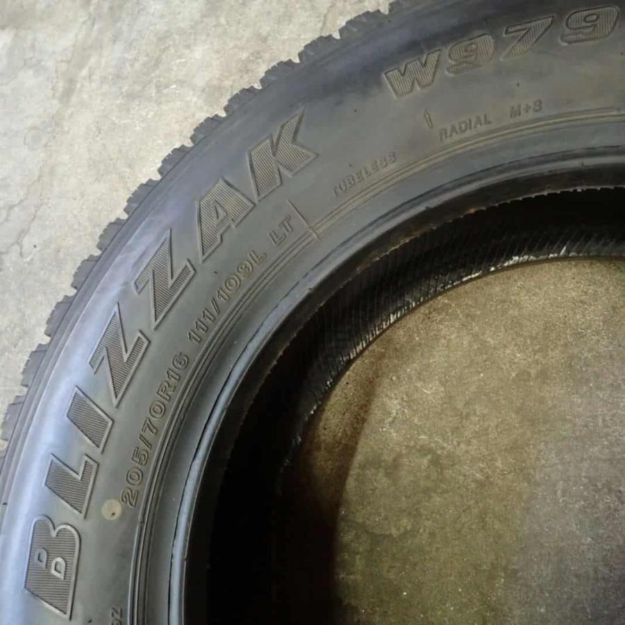 ブリザック 特価 冬 4本SET 会社宛 送料無料 225/75R16 118/116 LT 