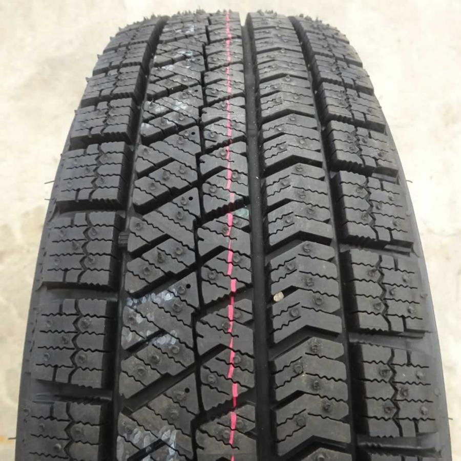 冬 新品 2023年製 4本 会社宛 送料無料 155/65R14×4.5J 75Q ブリヂストン ブリザック VRX2 スチール ウェイク ムーヴ ワゴンR NO,D2287-4｜shonei-tire｜02