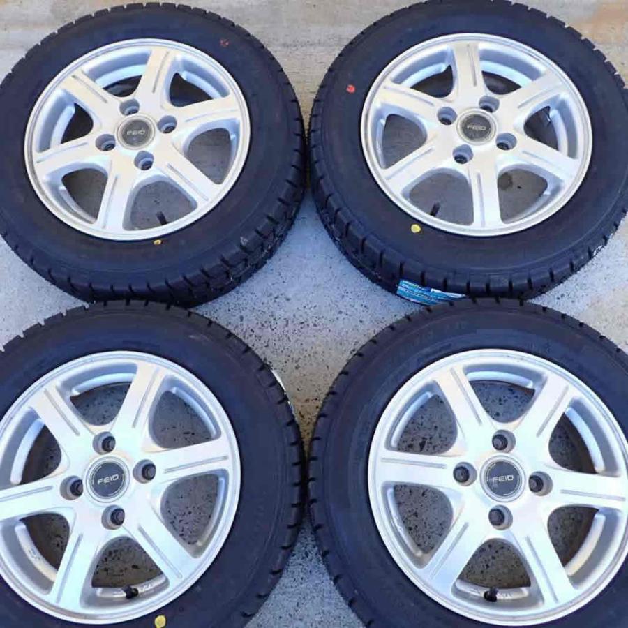 アイスナビ 冬 新品 2023年製 4本SET 会社宛 送料無料 155/65R13×4.5J