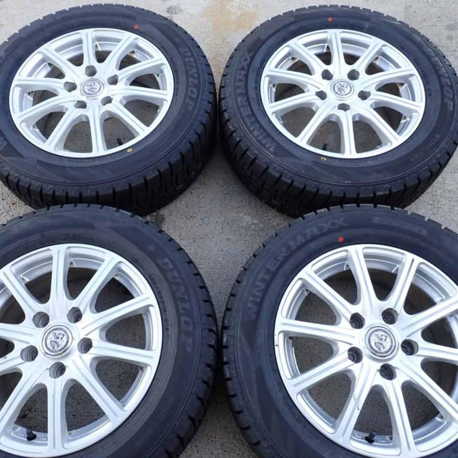 ■16年製 WINTERMAXX 02 ■15インチアルミホイール　4本セット WINTER MAXX 02 冬 新品 2022年製 4本SET 会社宛 送料無料 195/65R15