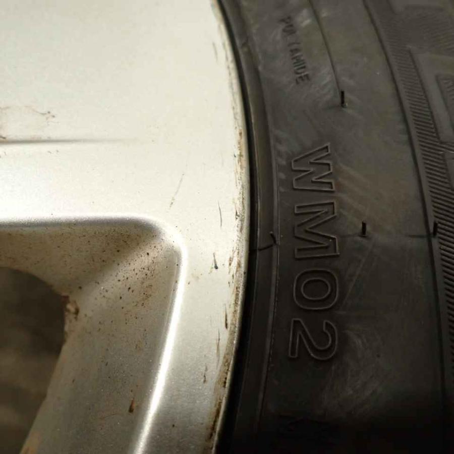 冬 新品 2021年製 4本SET 会社宛 送料無料 205/55R16×7J 91S ダンロップ WINTER MAXX WM02  NO,D3343｜shonei-tire｜08