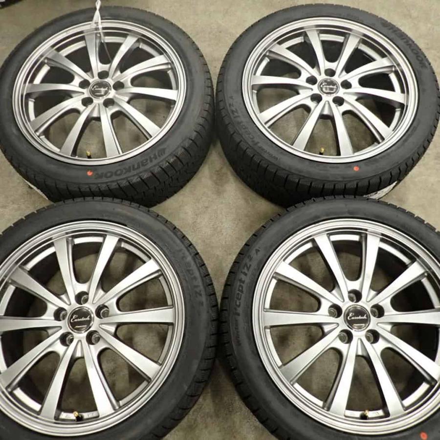 冬 新品 2022年製 4本SET 会社宛 送料無料 215/45R17×7J 87T Hankook
