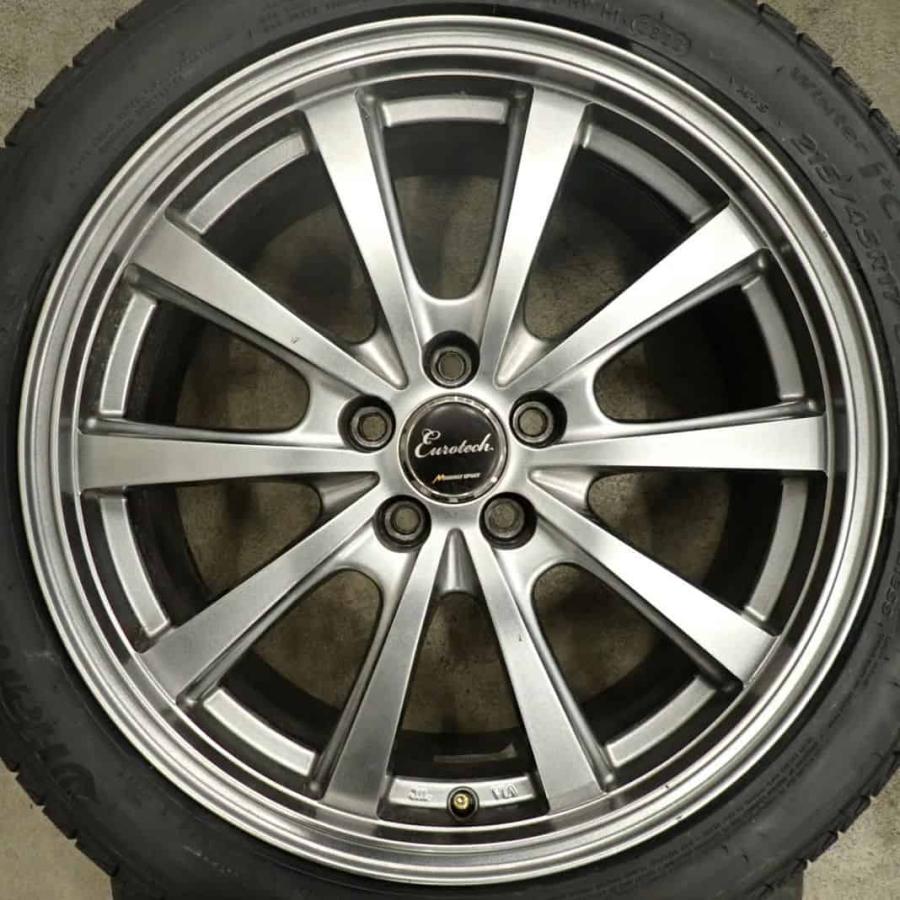 冬 新品 2022年製 4本SET 会社宛 送料無料 215/45R17×7J 87T Hankook