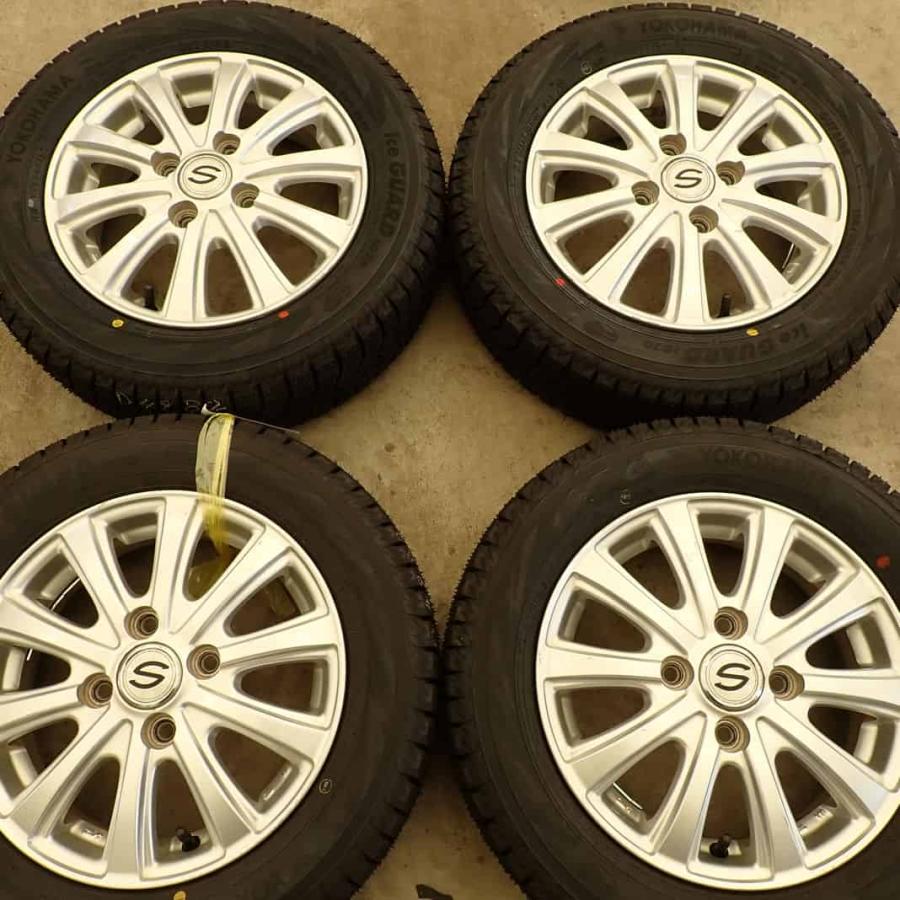 iceGUARD 冬 新品 2021年製 4本SET 会社宛 送料無料 155/65R13×4J 73Q