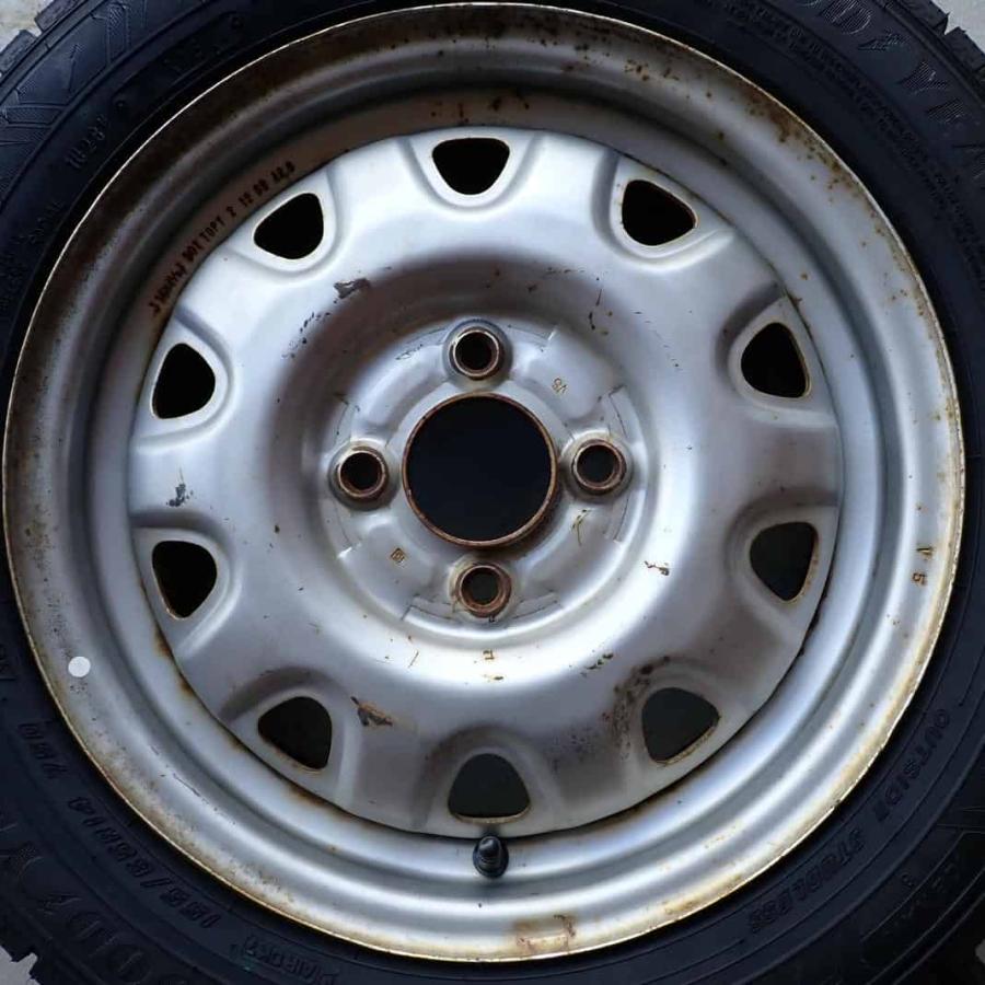 アイスナビ 冬 新品 2024年製 4本SET 会社宛 送料無料 155/65R14×4.5J 
