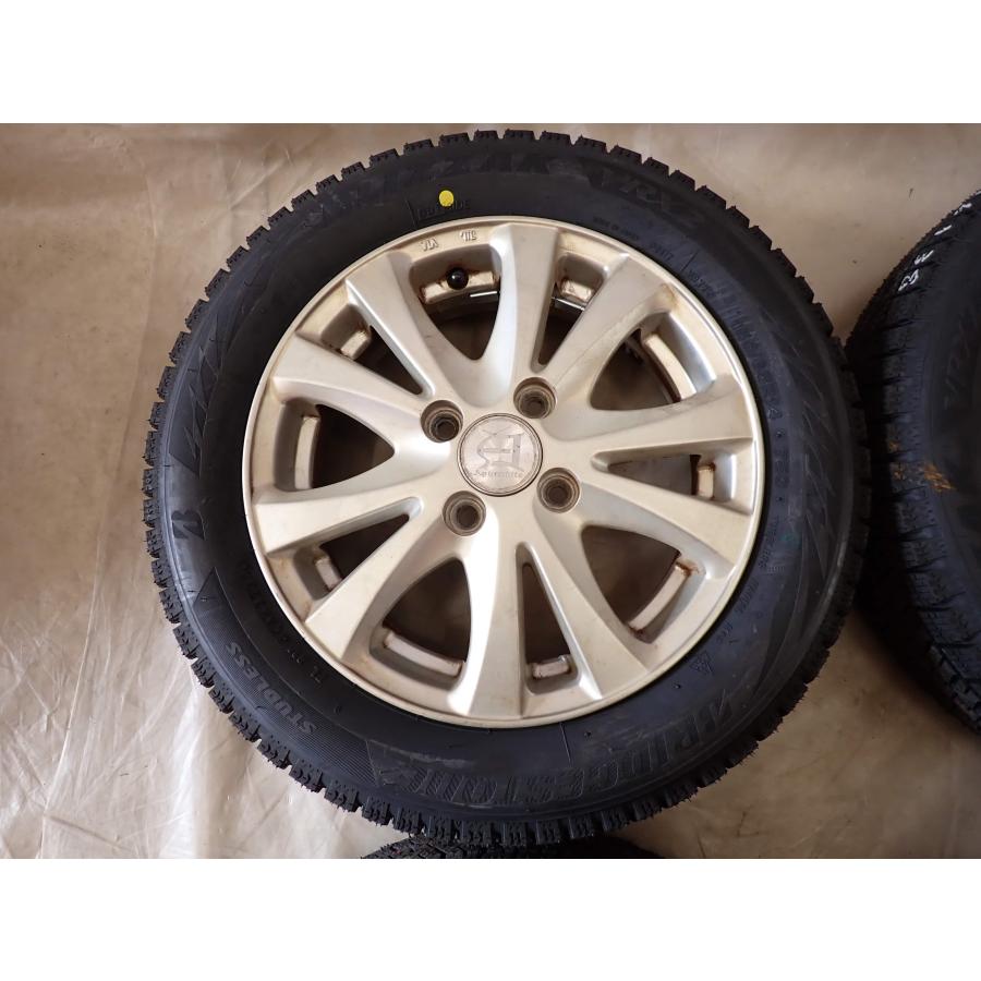 特価！2025年製新品ブリヂストンVRX2 155/65R14×新品ホイールD ブリザック VRX2 2025年製1台限定 アウトレット 155/65R14